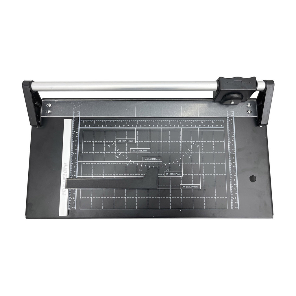 

14'' Rotary Paper Cutter with Angle Line Portable Trimmer Manual Guillotine Paper Cutting Machine with Magnetic Positioning Rule