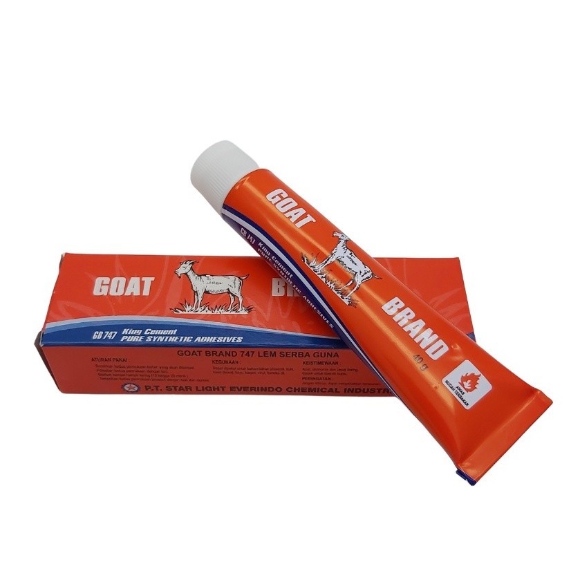 

Lem Kambing Goat Brand Lem Tube Odol Kambing 40 gram