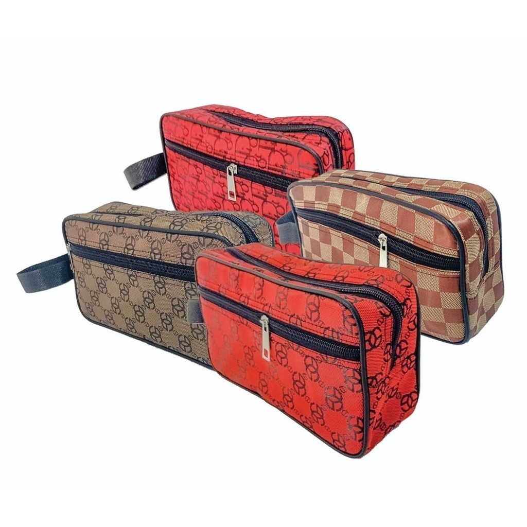 Tas Kosmetik Washbag / Pouch Kosmetik Travel / Tas Kosmetik Bag Waterproof / Travel Bag Isi Alat Man