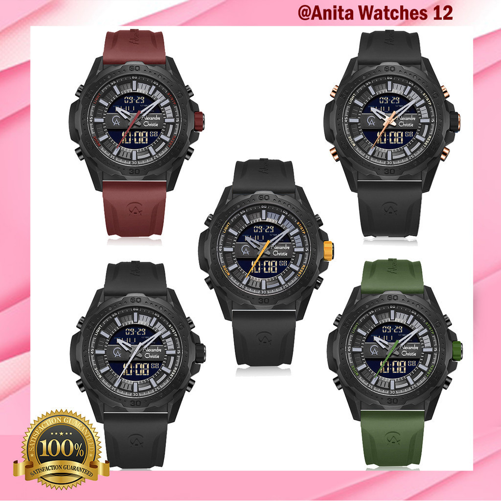 Alexandre Christie Ac 9370 / ac9370 Jam Tangan Pria Original Garansi Resmi