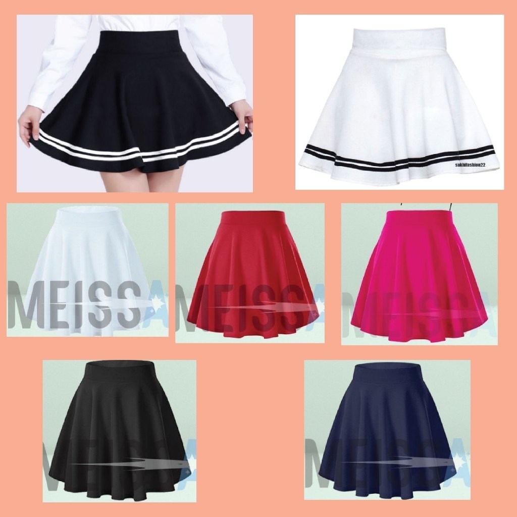 rok pendek wanita list putih terbaru rok pendek wanita rok pendekk wanita jumbo rok mini rok mini wa