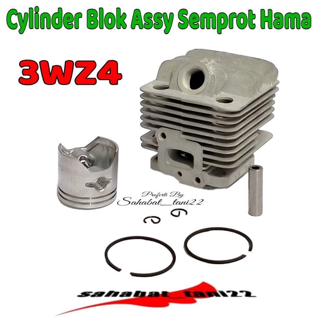 Cylinder blok assy blok set boring cylinder blok komplit mesin semprot hama 3WZ4