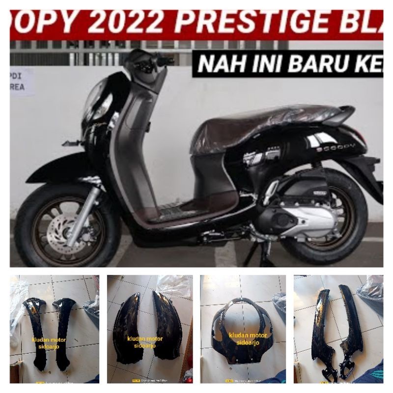 cover body bodi scoopy scopy 2021 2022 2023 hitam glosy