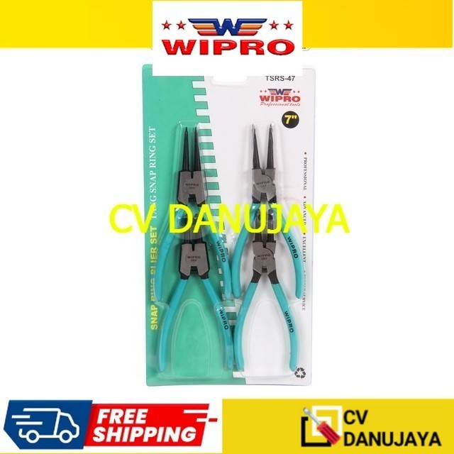 Wipro Tang Snap Ring Set-4Pcs 7" (TSRS-47)