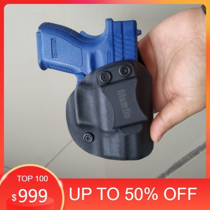 [ZONA MILITERY] iwb holster HS9 Subcompact / Holster HS9 pendek inside / Holster HS9