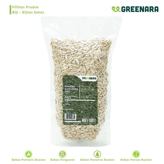 

[[ K23 - BEST SELLER ]] Kuaci Kupas Panggang 500gr / Roasted Sunflower Seed