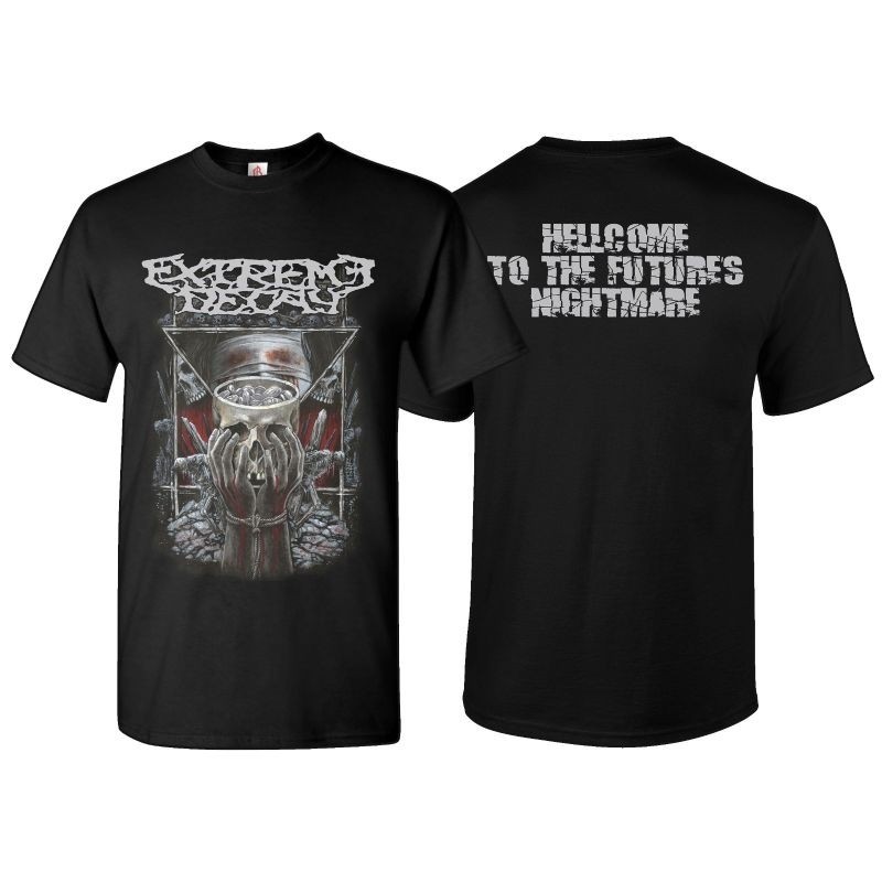 【COD】 KAOS BAND EXTREME DECAY HELLCOME TO THE FUTURES NIGHTMARE T-shirt