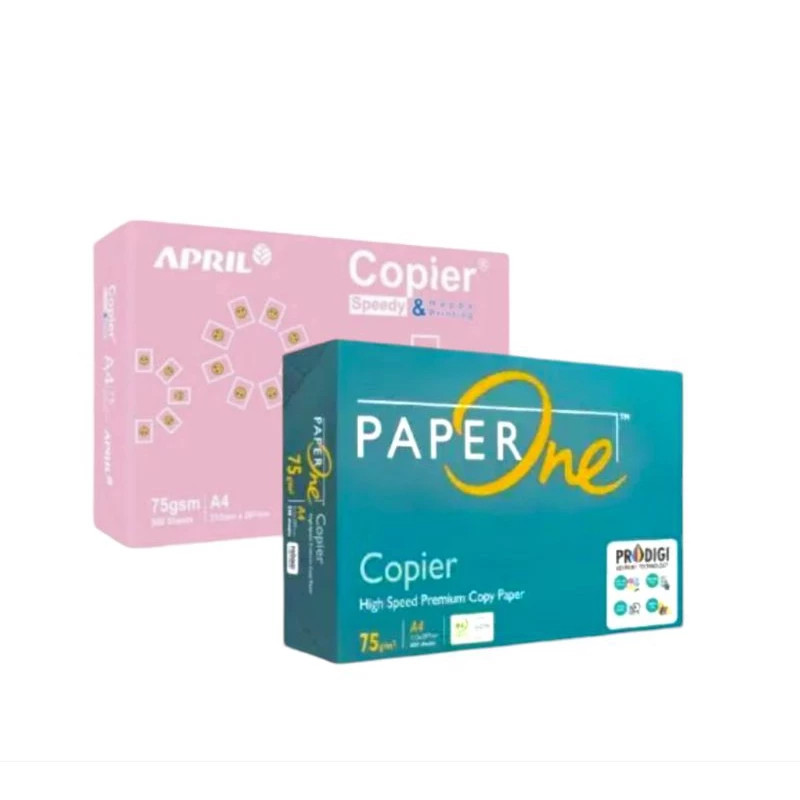 

PAKET Kertas Hvs PAPERONE 75gsm A4 & APRIL 75gsm A4 (2 rim)