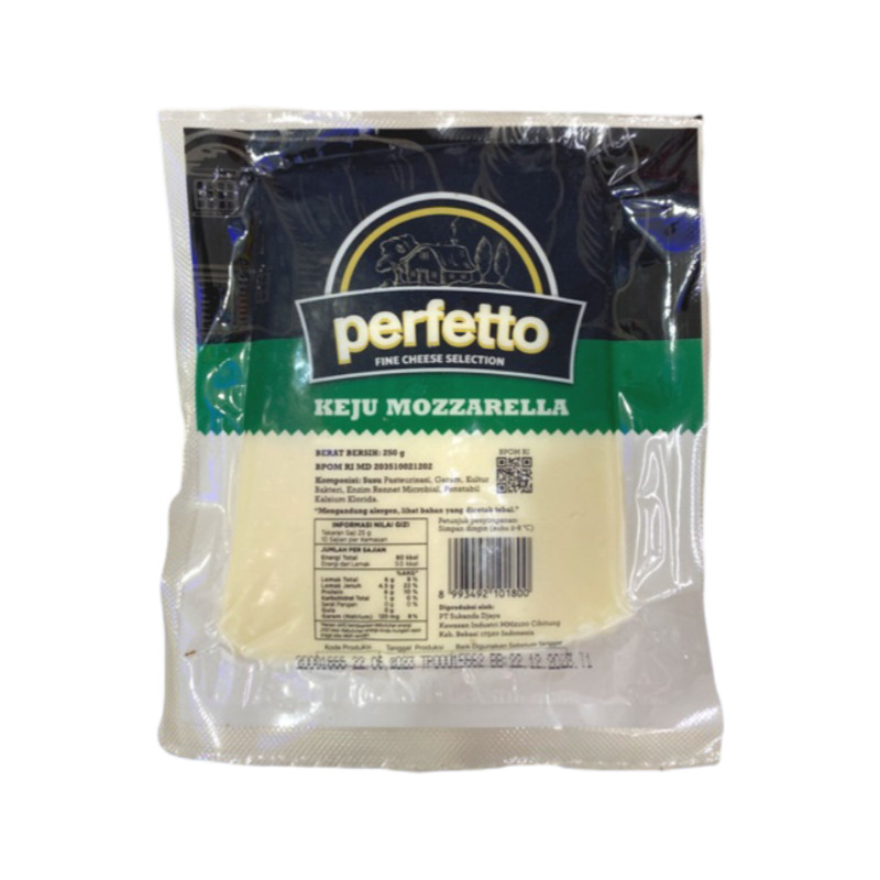 

Perfetto Keju Mozzarella 250gr