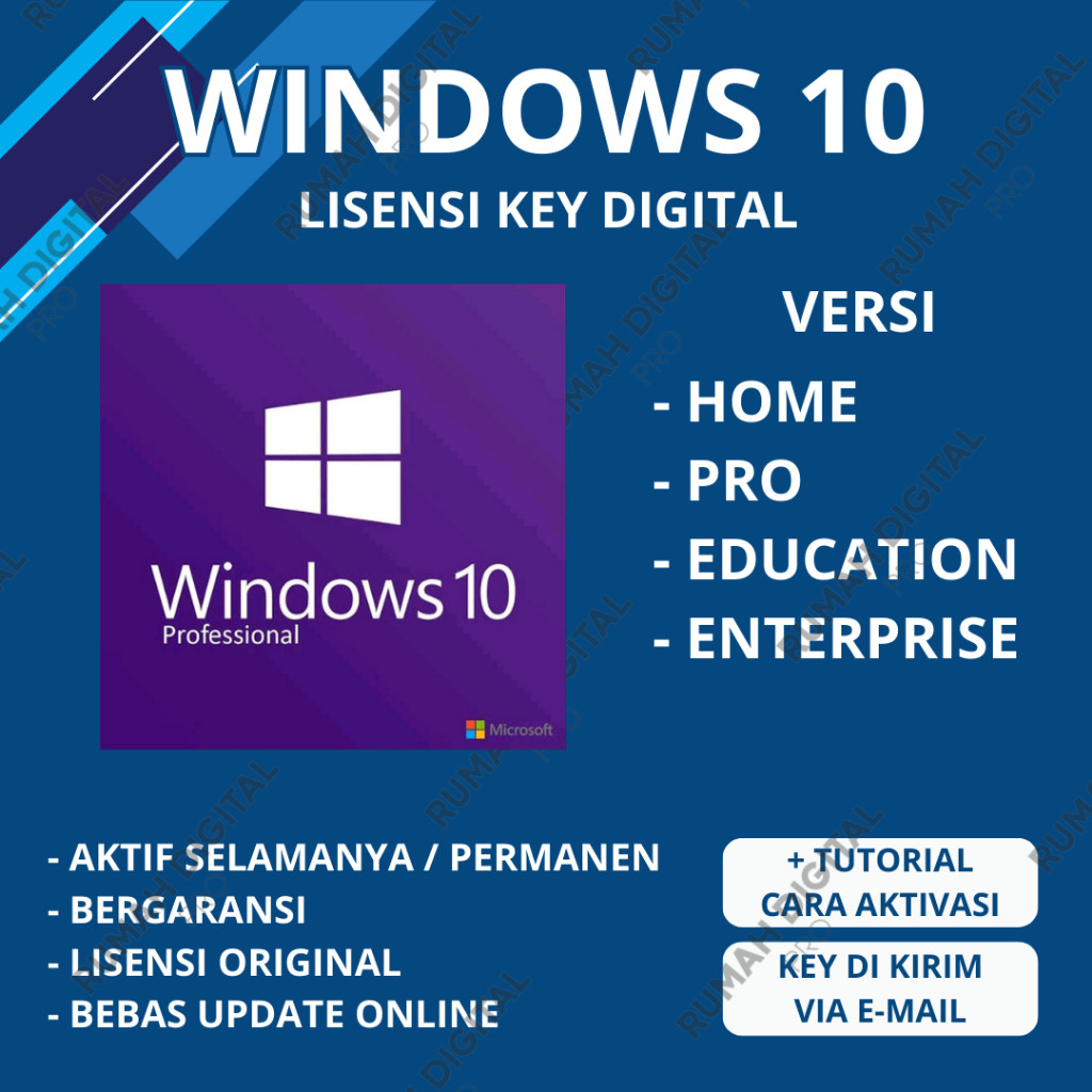 WINDOWS 10 HOME PRO EDUCATION ENTERPRISE