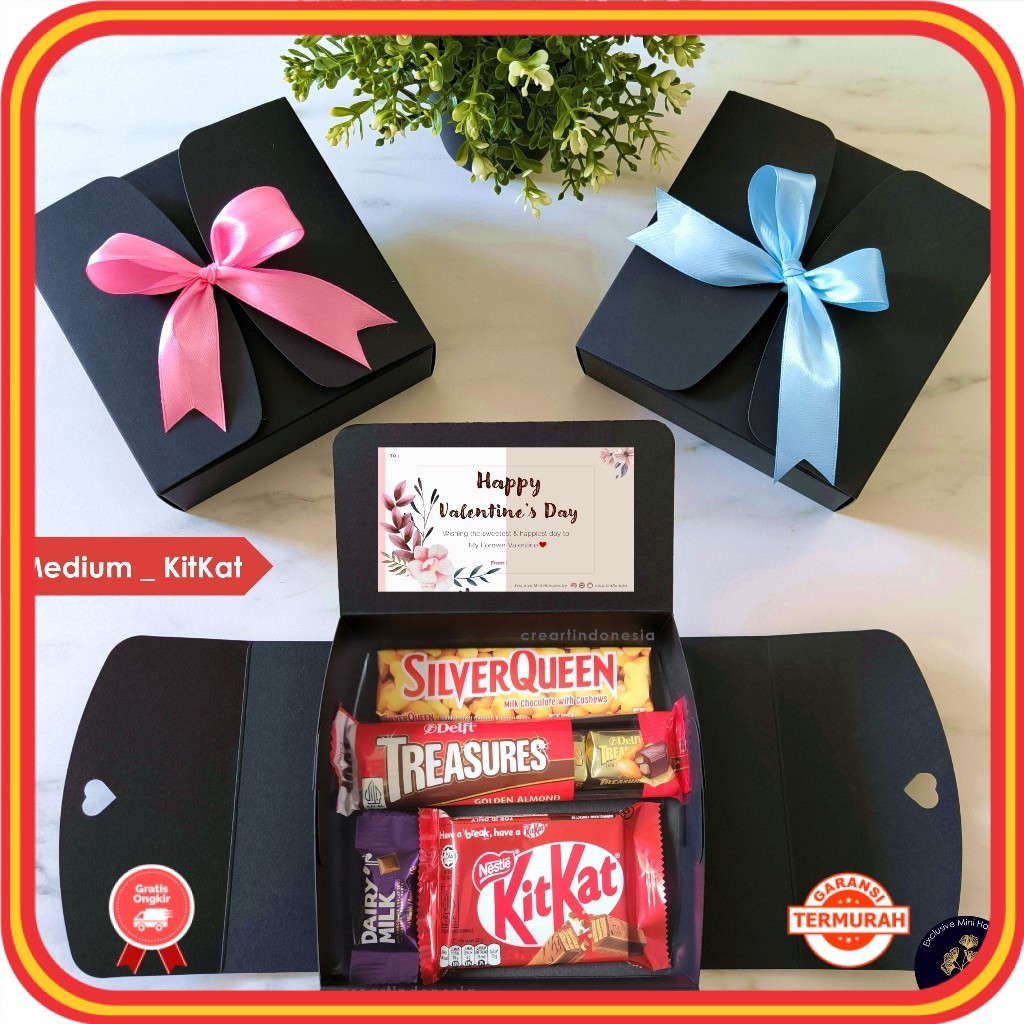 

Termurah Souvenir Kado Nikahan Teman BEstie Keren / BARU!!! Hampers Valentine _ Medium Series