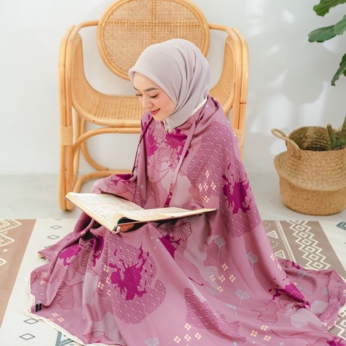 Mukena Kombinasi Mukena Zianisa Fariya Series All size - Brown