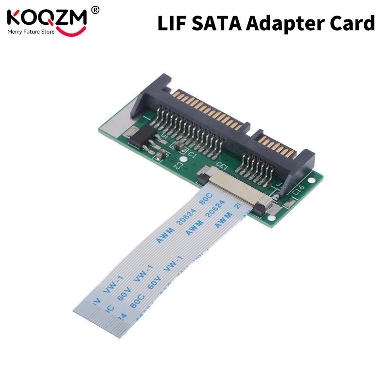 

1.8inch LIF to 2.5inch SATA 24 PIN SATA LIF Connector PCB Adapter for Mac 24 Pin ZIF to 22 Pin SATA Converter Adapter Card
