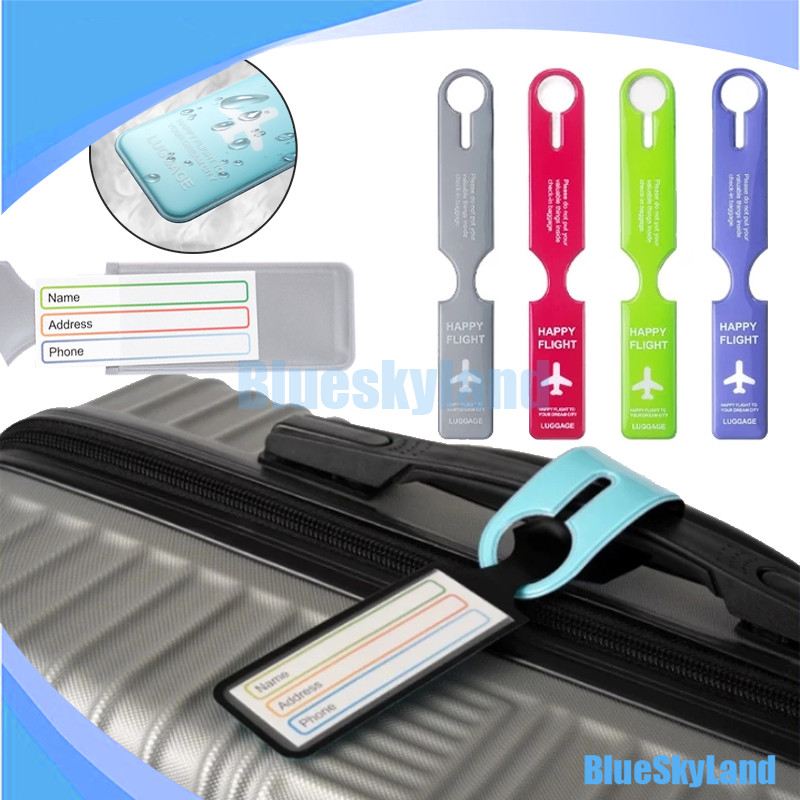 Luggage Tag Tag Koper Pesawat Luggage Gambar