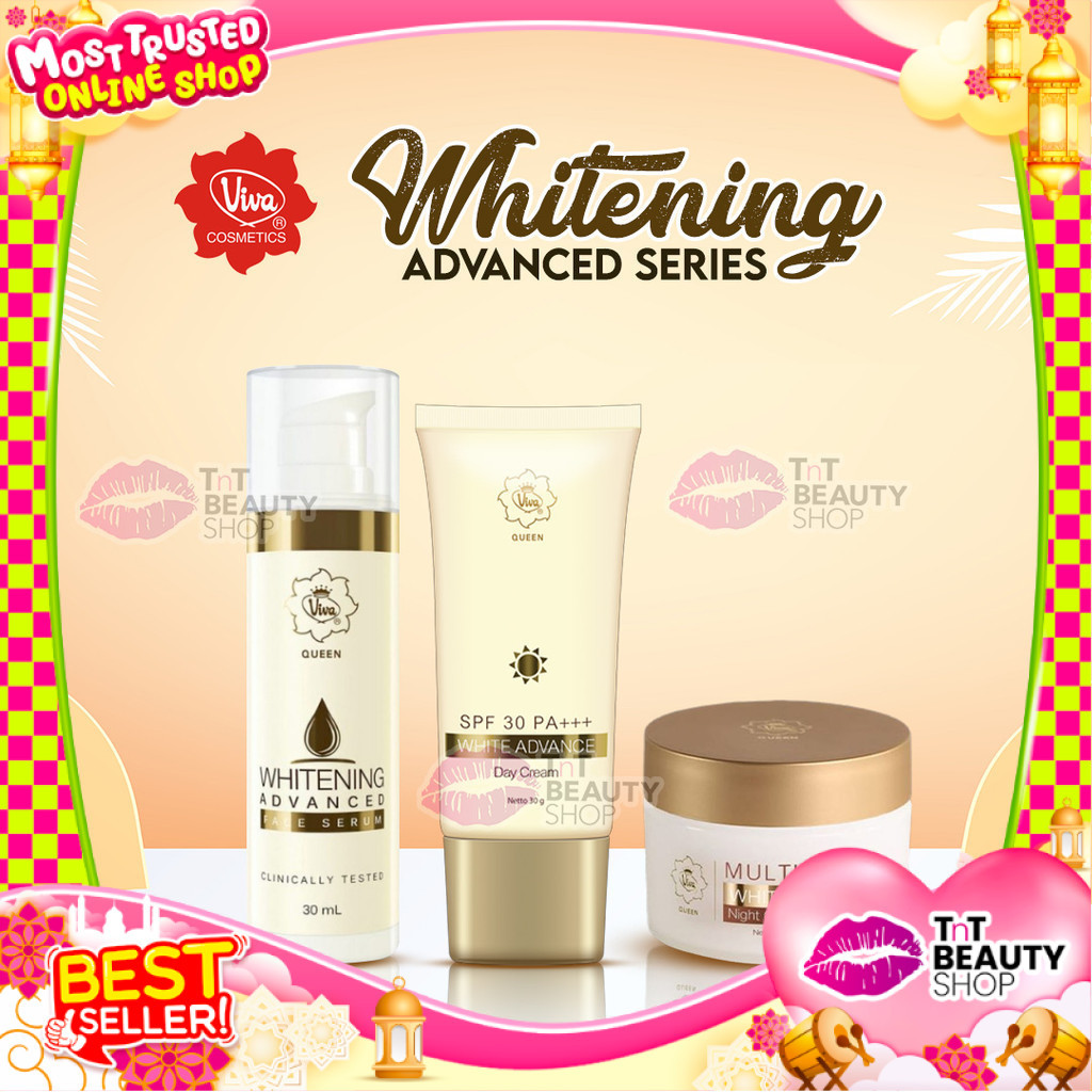 Viva Queen Whitening Advanced SERIES - Face Serum - Night Cream - Day Cream | TnT  Beauty Shop