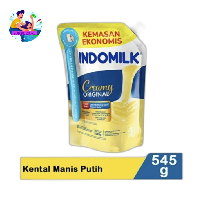 

Indomilk pouch 565 putih