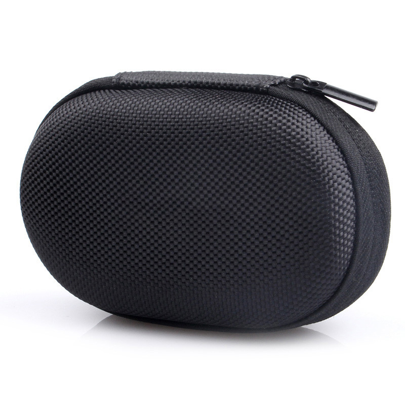 Bluetooth-compatible Headphones Storage Bag Portable Wired Headset Case with Zipper for KZ EDX Pro Z