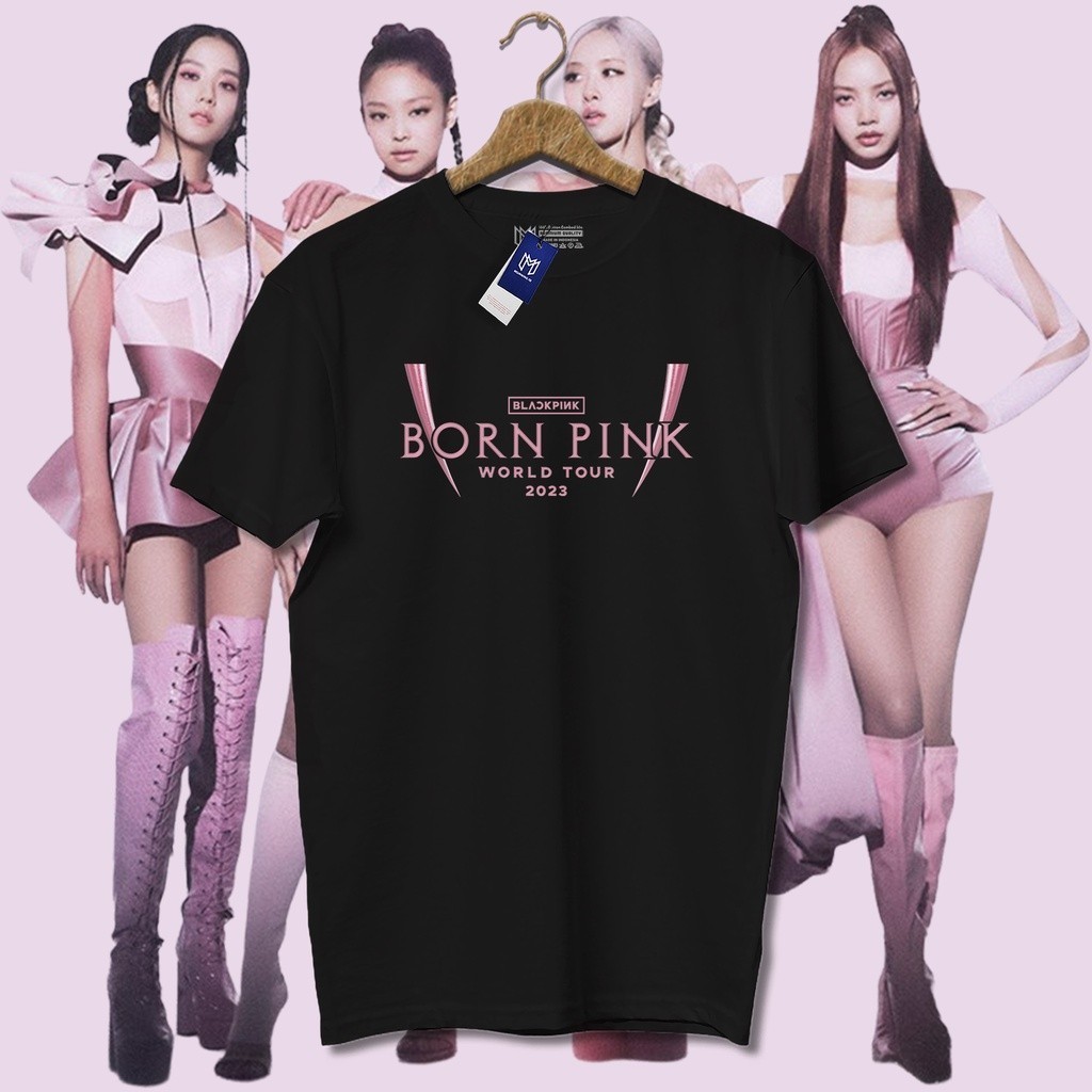 [KAL] T-shirt Concert BLACKPINK - World Tour BORN PINK