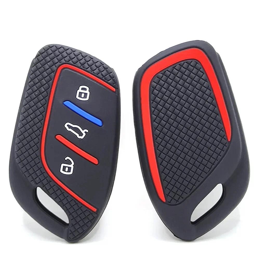 

for MG 4 2023 mg4 ev silicone key cover remote car key case for MG HS GT ZS EV ZX MG5 MG6 Roewe RX3 RX5 RX8 ERX5 I6 I5
