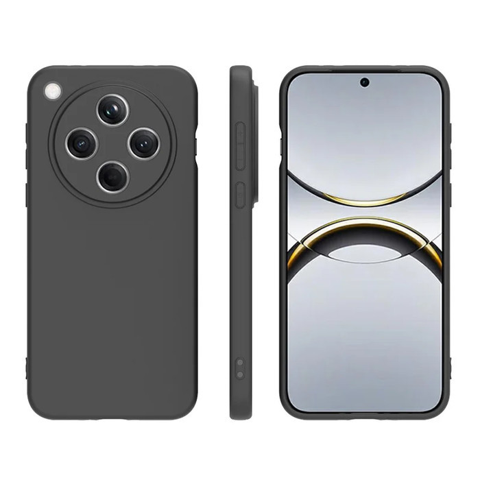 Case Oppo Find X8 5G - X8 Pro 5G Softcase PREMIUM BLACK MATTE CAMERA PROTECTION  Casing Oppo Find X8