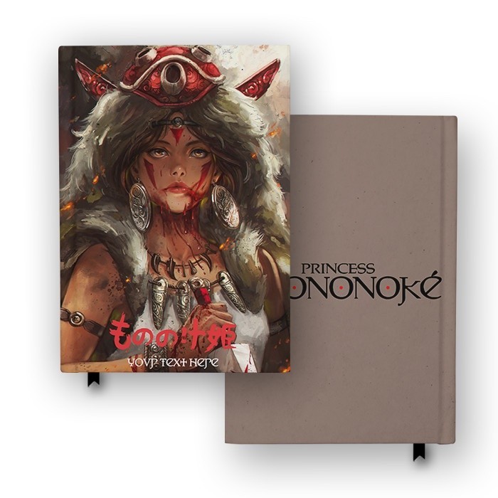 

Buku Catatan Notebook Princess Mononoke 2 Diary Jurnal Custom Nama