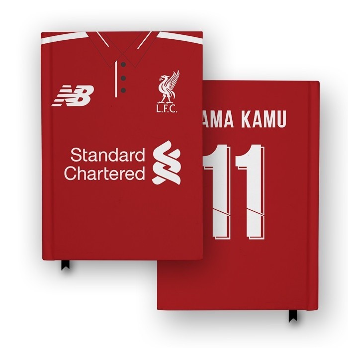 

Buku Catatan Jurnal Liverpool 2018 Jersey Notebook Custom Agenda Diary