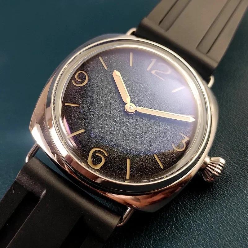 Replica Watch for Seagull ST2130 Automatic Mechanical Movement 44MM Retro Men's Military Watch Swiss