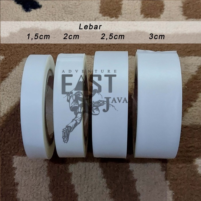 

TERMURAH seam seal tape waterproof 2 layer - Transparan, lebar 1,5cmx25m