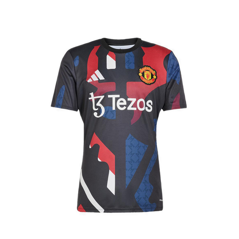 adidas Manchester United 24/25 Men's Pre-Match Jersey - Black