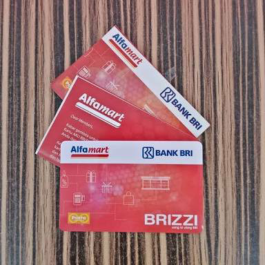 MUMPUNG PROMO Alfamart Brizzi BRI e-money, etoll - Saldo Rp. 0,- (kosongan) TERLARIS