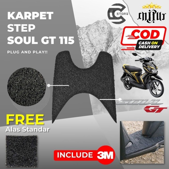 CHEVALL karpet mio soul GT 115 / karpet Soul GT 115 / Step Soul GT 115