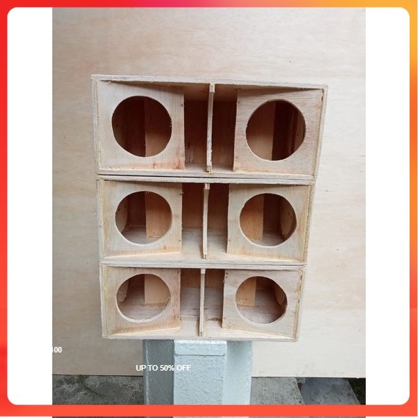 BOX speaker subwoofer 4 inch double..P-35.L-20.T-15