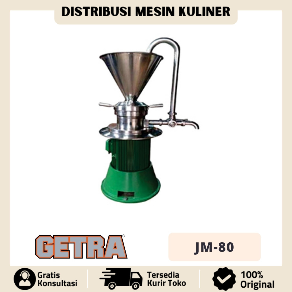Colloid Mill Alat Pembuat Pasta, Selai, Pakan Ternak GETRA JM-80
