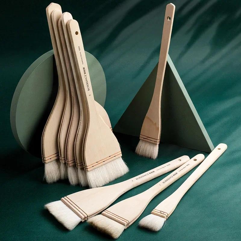 

Brush Pen 1/2/3pc set Memory Nylon Paint Brushes Set for Acrylic Oil Drawing Watercolor Wooden Painting Brush Tools Art Supplies