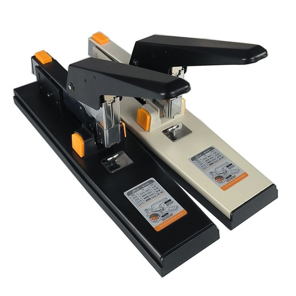 

Large Capacity Hand Operated Staple Pop-up Type Anti-slip Desktop Stapler Easy-Use Up To 100 Pages Paper Stapling Machine