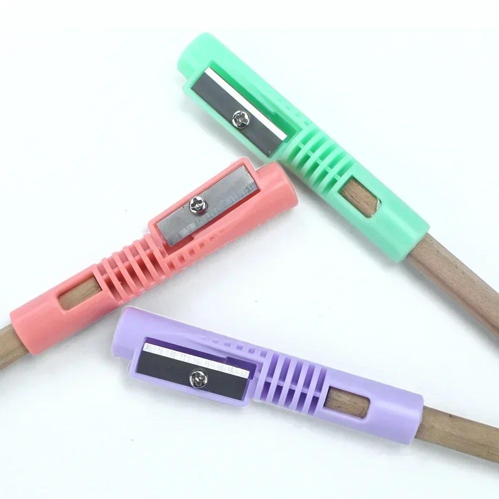 

New Macaron color pencil extender whistle modeling portable multifunctional pencil sharpener 241A(MC)