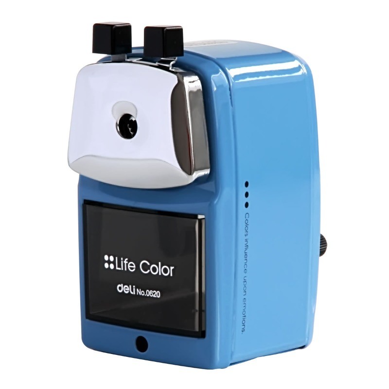 

0620 Metal Pencil Sharpener Large Hand Cranked Pencil Sharpener Labor-saving Rotary Pencil Sharpener