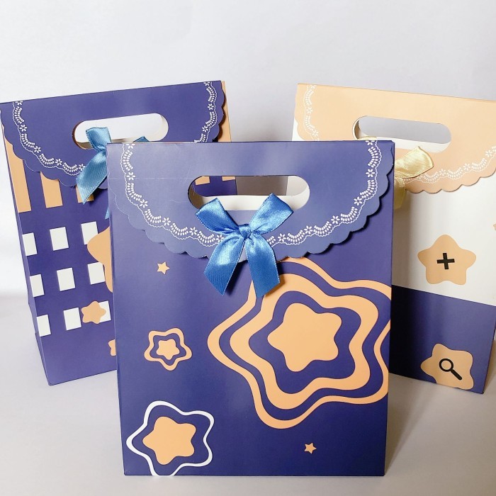 

Paperbag Goodie Bag Lucu Mini Pita Tutup - L