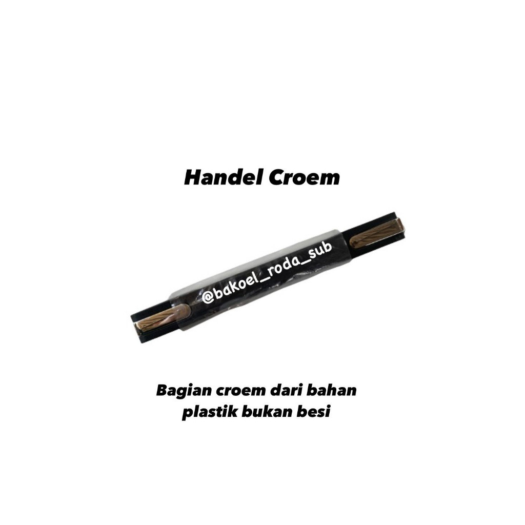 Handel koper,Pengangan koper,Gangang koper polo croem plastik kualitas premium