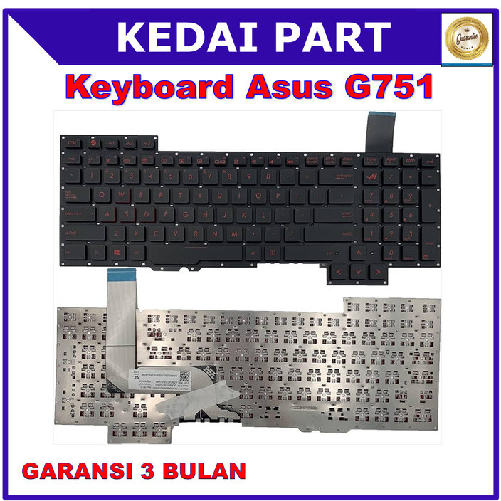 Keyboard Asus ROG G751 G751J G751JL G751JM G751JT