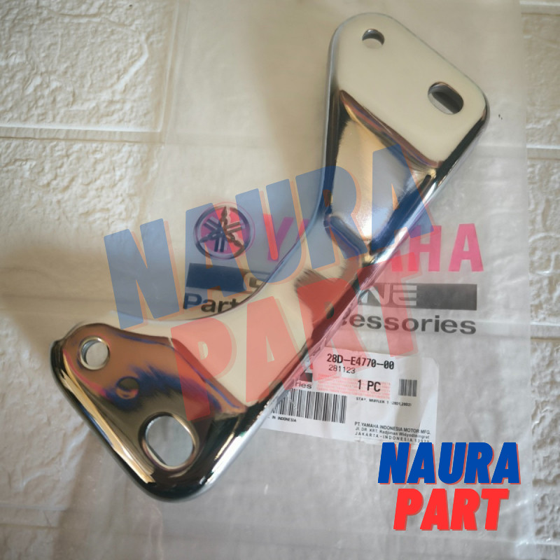 Breket Knalpot Crome Mio Sporty Mio Smile Mio Lama Mio Old Breket Dudukan Knalpot Crome Mio Sporty 2