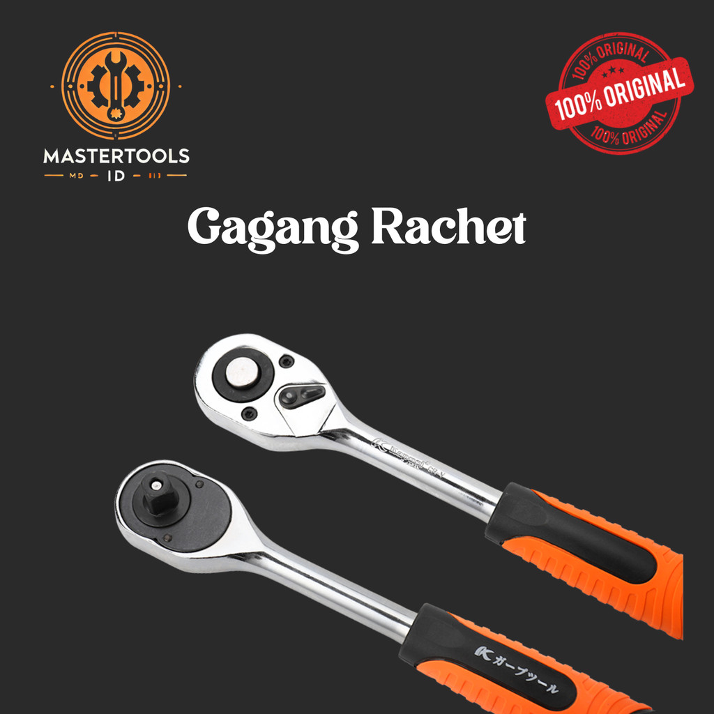 Kapusi Gagang Rachet CR-V/Gagang Kunci Shock/Ratchet/Gagang Shock/Ratchet Wrench/Stang Kunci Shock