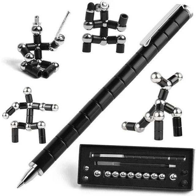 

Multi-Function Novelty Pen to Alleviate Restlessness, Fantastic Anxiety-Relief Magnetic Pen - Perfect Gift for Friends