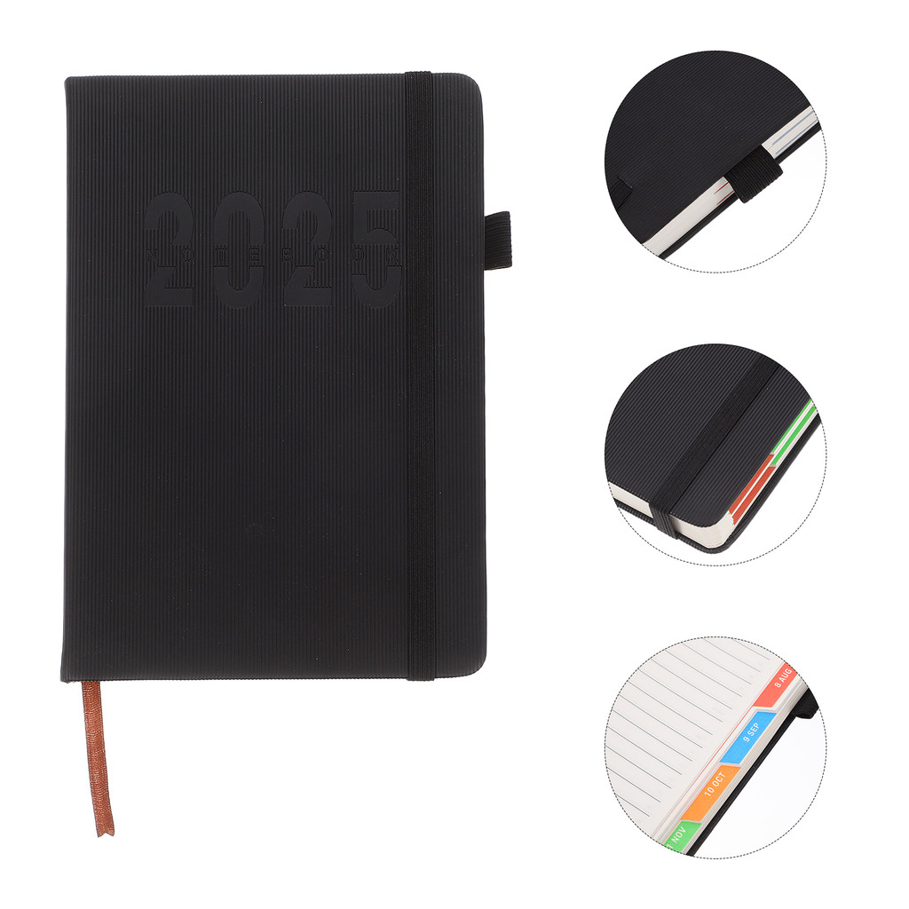 

Agenda Book Franklin Planner Daily Undated Blank Tag Dateless Calendar Paper Assignment Man