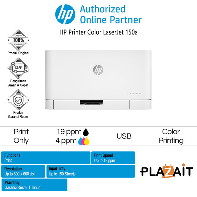 Printer HP Color LaserJet 150a