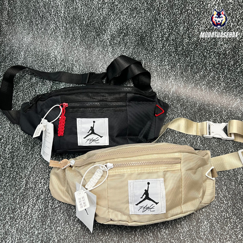 AIR JORDAN FLIGHT REVERSE WAISTBAG / TAS PINGGANG JORDAN /  TAS SELEMPANG  / SLINGBAG / TAS KULIAH /