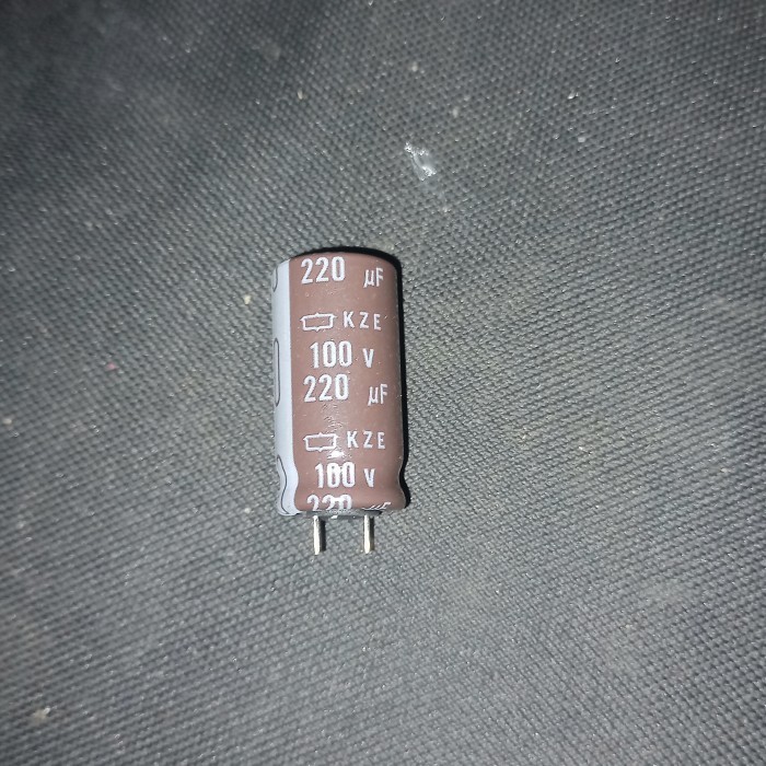elko nipon 220uf 100v nippon elco 220uf/100v asli smps 220/100 F