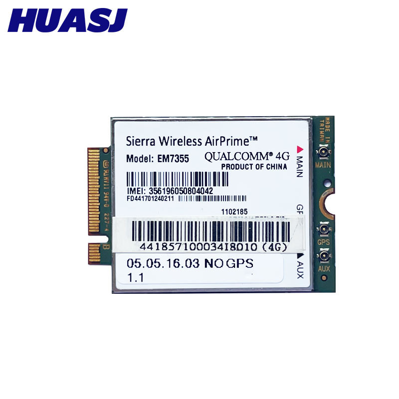 4G Module for Sierra Wireless AirPrime EM7355 Gobi5000 WWAN HSPA NGFF card for DELL Asus Sony toshib