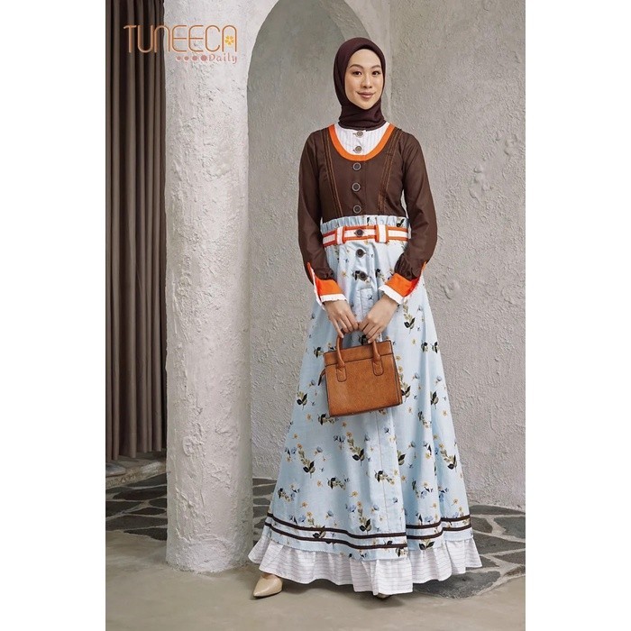 FLASH SALE TUNEECA DAILY GAMIS Chariva - DG-0423005 | Gamis Simple Casual
