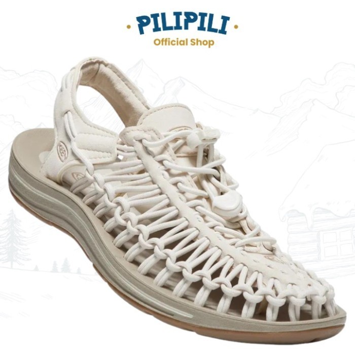Sepatu Sandal Pria Keen Uneek Men Timberwolf / Plaza Taupe